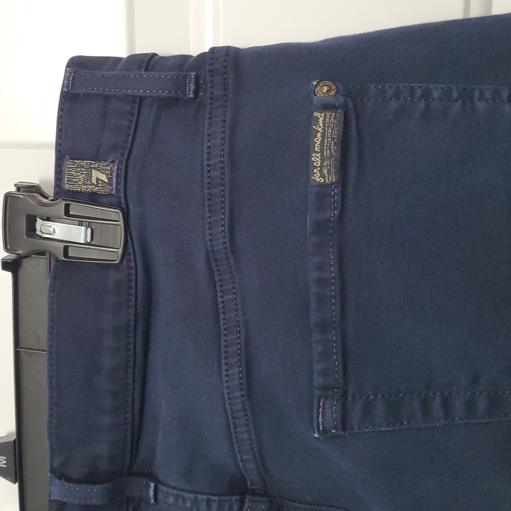 Seven For All Mainkind Navy Blue Mens Pants. Size 33. - Picture 10 of 13